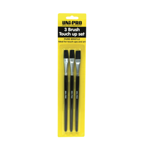 Uni-Pro Touch Up Brush Set 3 Pack