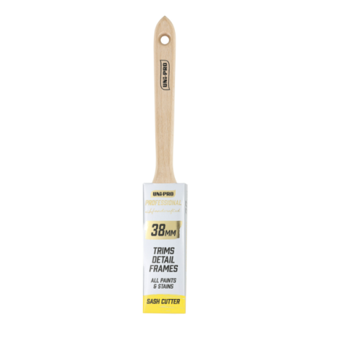Uni-Pro Professional Straight Cut Sash 1.5" Brush