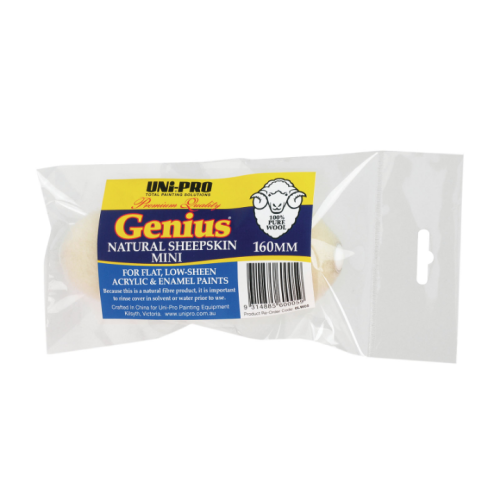 Uni-Pro Genius Mini Sheepskin Roller Cover 6.5"