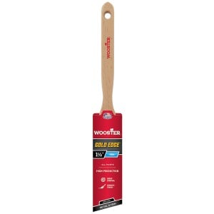 Wooster Gold Edge Semi Oval 1.5" Angle Sash 