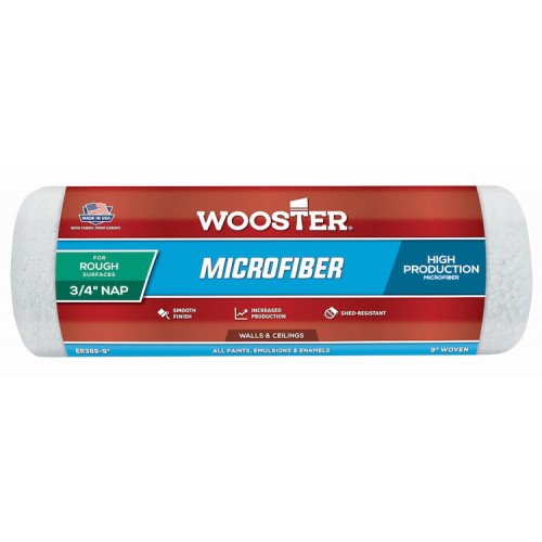 Wooster 9" Microfiber 3/4" Nap (Rough)
