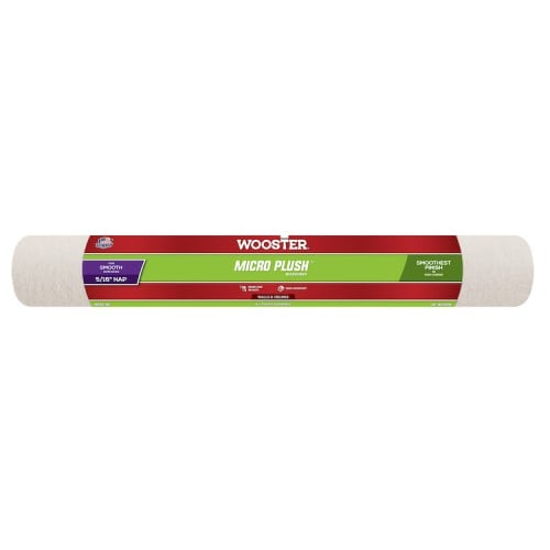 Wooster Micro Plush 18" Roller Sleeve 5/16" Nap (Smooth)