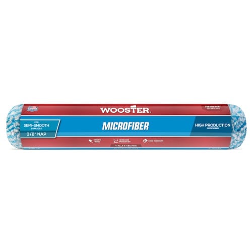 Wooster 18" Microfiber 3/8" Nap (Semi Smooth)