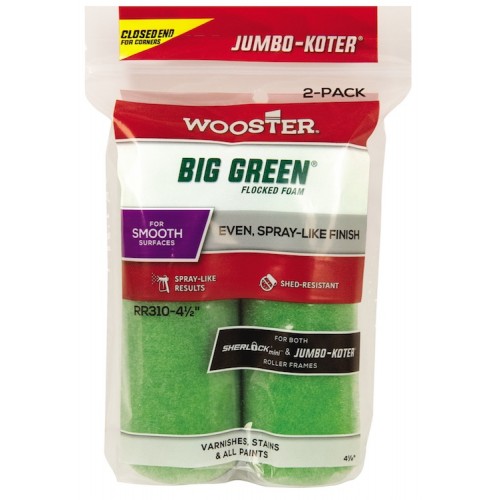 Wooster Jumbo Koter Big Green 4.5"
