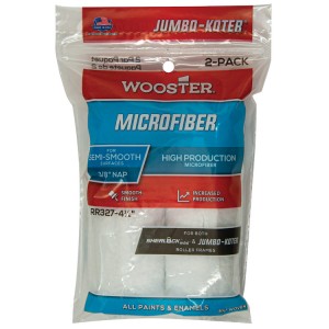 Wooster Jumbo Koter Microfiber 4.5" Mini Rollers Twin Pack