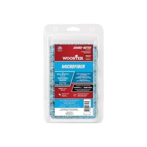 Wooster Jumbo Koter Microfiber 4.5" Mini Rollers (Semi Smooth) - 10 Pack