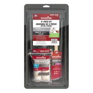 Wooster Jumbo Koter Pro/Doo-z & Silver Tip Kit