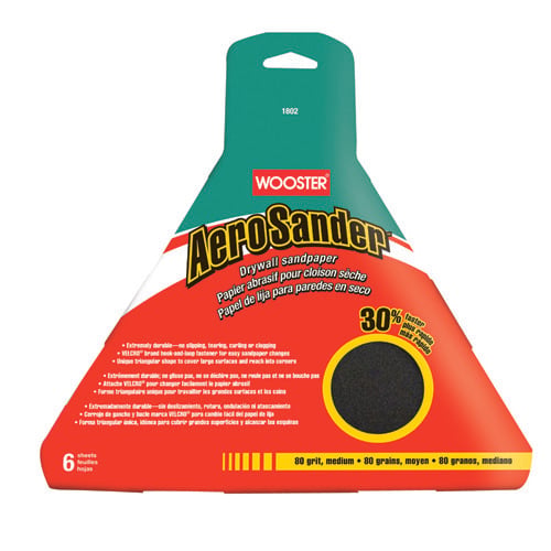 Wooster Aerosander Sandpaper Packs of 6