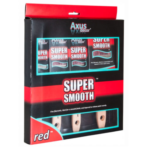 Axus Decor Red Super Smooth 4 Pack
