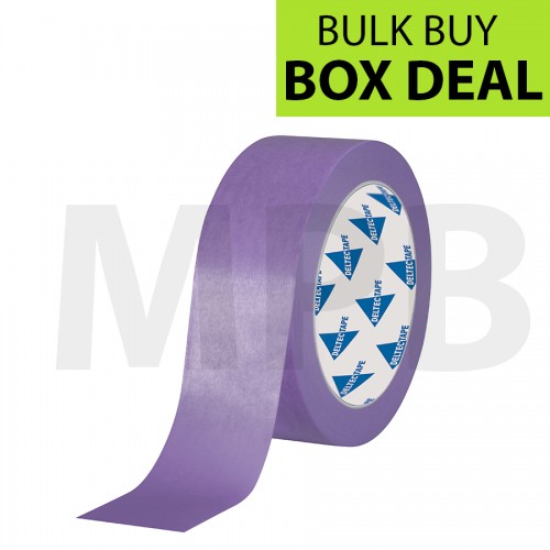 Deltec Purple Masking Tape Delicate 1.5" Box Of 24 Deltec Purple Masking Tape Delicate 1.5" Box Of 24