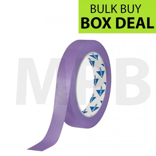 Deltec Purple Masking Tape Delicate 0.75" Box Of 48 Deltec Purple Masking Tape Delicate 0.75" Box Of 48