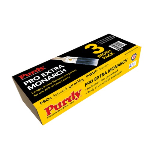 Purdy Pro Extra Monarch 3 Pack PEX1