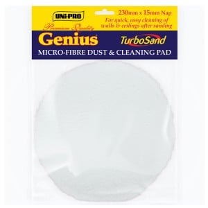 Uni-Pro Genius Microfibre Dust Cleaning Pad For TurboSand Radial Sander