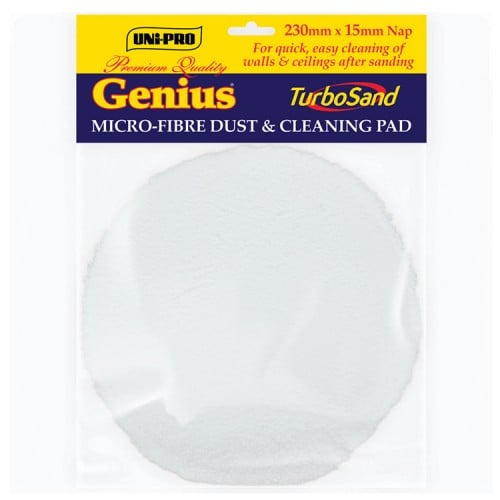 Uni-Pro Genius Microfibre Dust Cleaning Pad For TurboSand Radial Sander