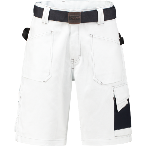 WorkMan 2003 D-Sign Bermuda Shorts White/Navy
